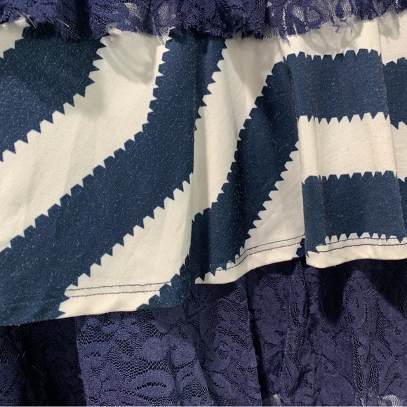 DJ Navy and White Dress - Picture 3 of 15